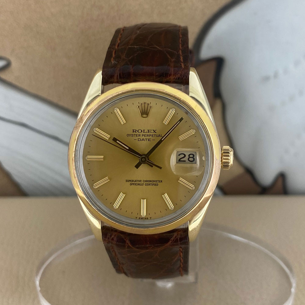 Rolex 15505 gold discount plated